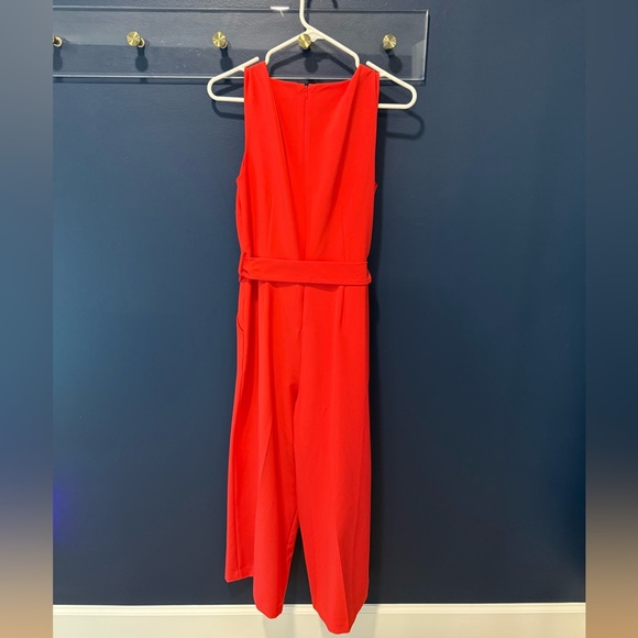 Vince Camuto Vibrant Coral Jumpsuit - Picture 5 of 6